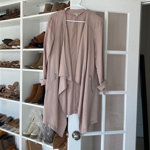 Draping Trench Jacket